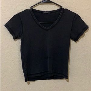 Plain Black Brandy Tee